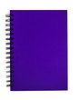 © photos777 - isolated purple notebook