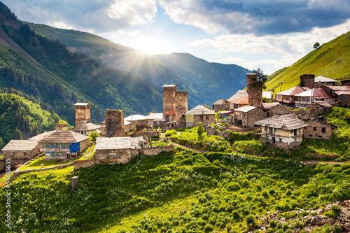Obrazy Kaukaz  gorski-krajobraz