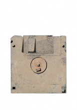Old And Dirty Floppy Disk