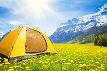 Camping Tent In