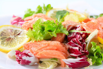 Sticker - Smoked trout salad