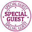 Special guest stamp