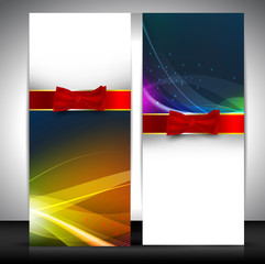 Wall Mural - Shiny website header or banner set.