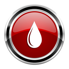 Poster - water drop icon