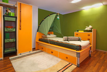 Green Child Bedroom