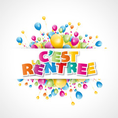 Sticker - c'est la rentrée!!