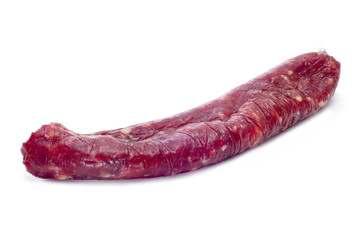 Sticker - fuet, spanish cured sausage typical of Catalonia