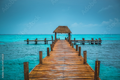 Caribbean pier