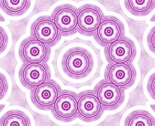 Purple Kaleidoscope Circles