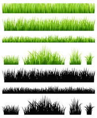 green grass collection