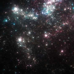 Wall Mural - stars background