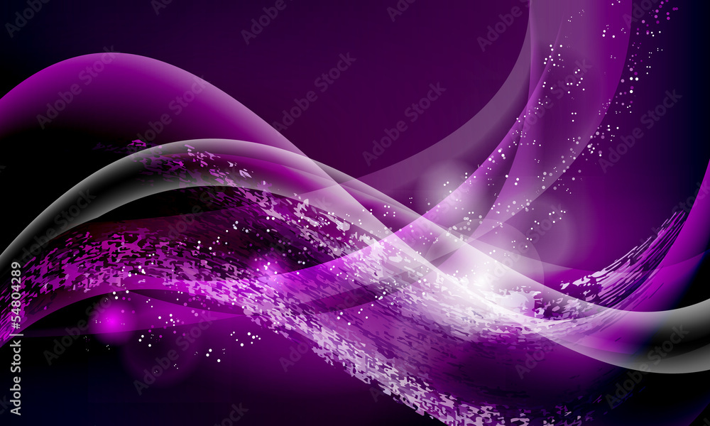 purple vector abstract background - obrazy, fototapety, plakaty 