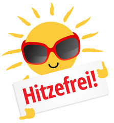 Sticker - Hitzefrei