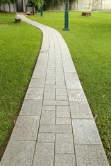 Wall Mural - stone walkway