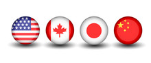 Usa Canada Japan China