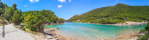 Board z aluminiowym obramowaniem Park narodowy na wyspie mljet