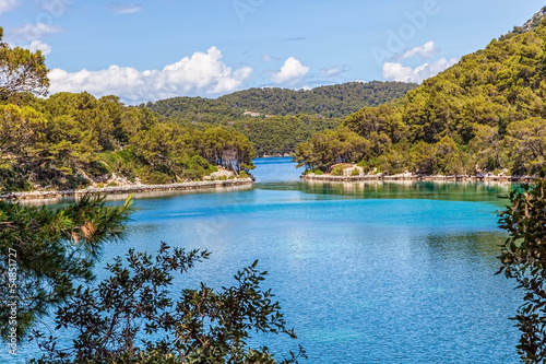 Board z aluminiowym obramowaniem Park narodowy na wyspie mljet