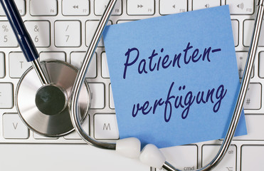 Poster - Patientenverfügung