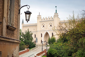 Wall Mural - Medieval royal castle in Lublin, Poland