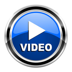 Aufkleber - video icon