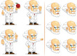 © bluezace - Scientist or Professor Customizable Mascot 9