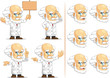 © bluezace - Scientist or Professor Customizable Mascot 8