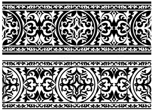 Board z aluminiowym obramowaniem Dekoracyjny ornament