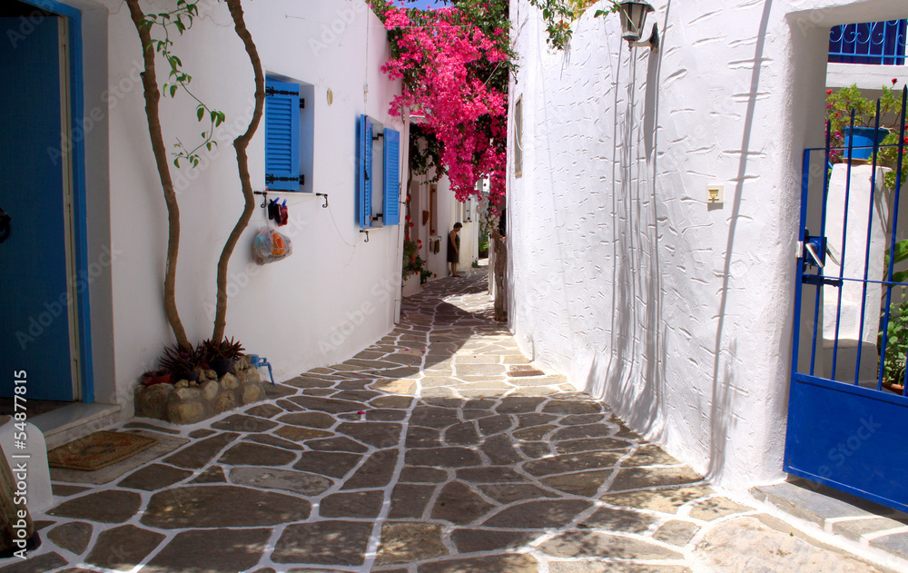Paros, île grecque des Cyclades - obrazy, fototapety, plakaty 