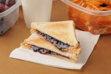 Sticker - Peanut butter and jelly sandwich