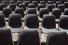 Empty Chairs In A Row
