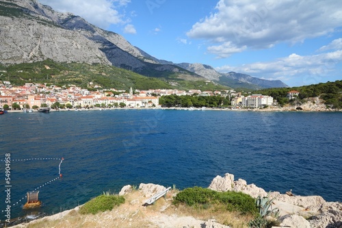 Obraz na płótnie canvas dwuczęściowy "dyptyk" Chorwacja - makarska