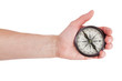 © dimedrol68 - Geographical compass in human hand