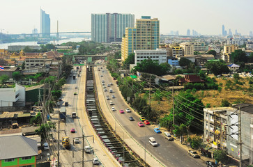 Sticker - Bangkok highway