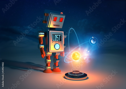 Board z aluminiowym obramowaniem Roboty mają uczucia