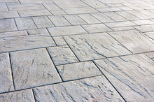 Background Of Floor With Paving Stones