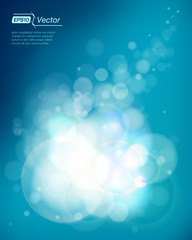 Fototapete - Shining bubbles background