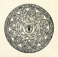 Wall Mural - arab zodiac