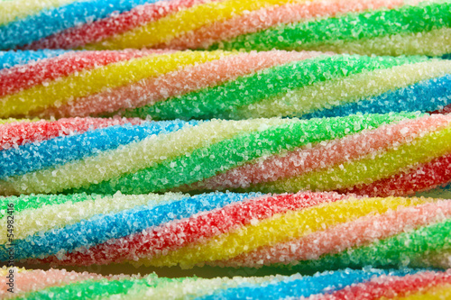 Fototapeta do kuchni Sweet jelly candies close-up