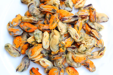 Sticker - Cooked mussels