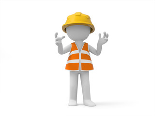 Wall Mural - Safety worker