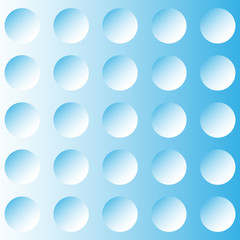 abstract blue background, the illusion of the circles