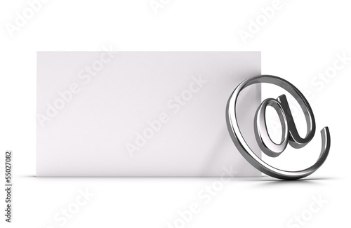 Fotografie, Obraz Email Address or Contact Concept Illustration