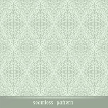 Seamless Lace Pattern, Blue Wallpaper