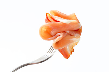 Poster - Prosciutto on a fork