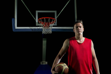 Wall Mural - Basketball player portrait