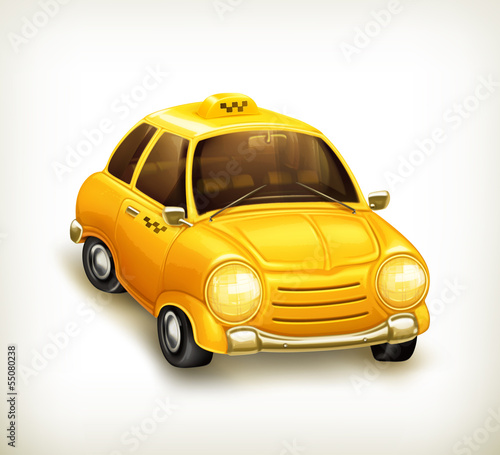 Naklejka na szafę Taxi icon