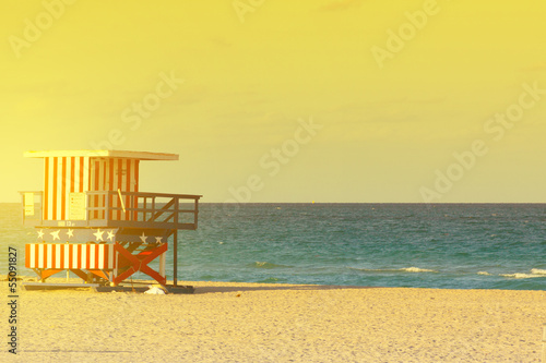 Plakat na papierze fotorealistycznym Południowa plaża