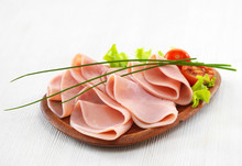 Ham On Plate