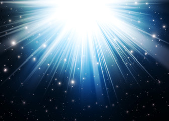Poster - Abstract magic light