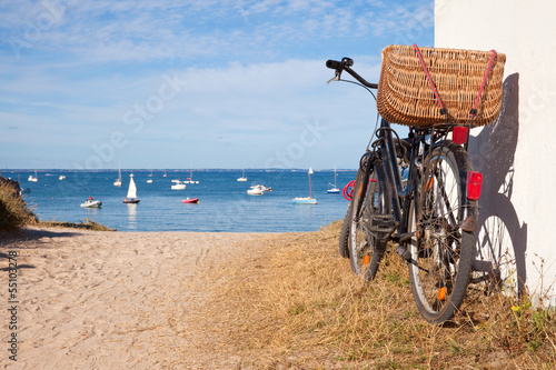 Naklejka - mata magnetyczna na lodówkę France > Vendée > Noirmoutier > Vélo